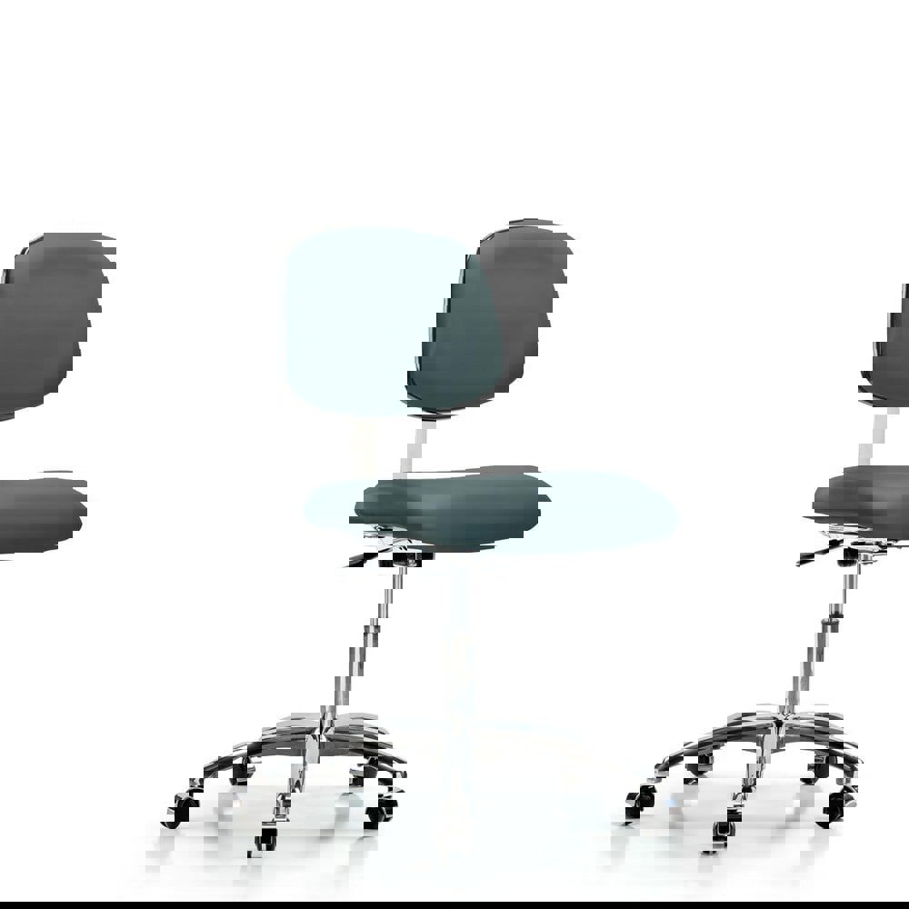 Task Chair: Vinyl, Colonial Blue